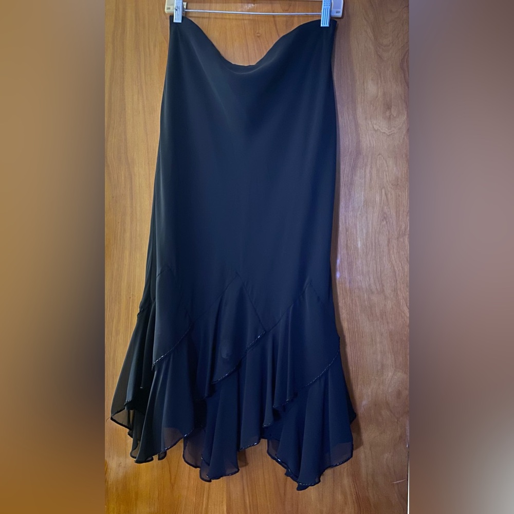Studio I Asymmetrical Black Skirt